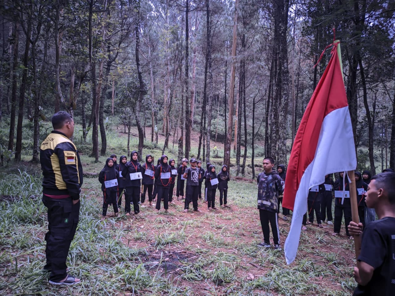 Pelantikan Presiden Paskibra dan Pembekalan Materi Perpang TNI No. 58 Tahun 2018